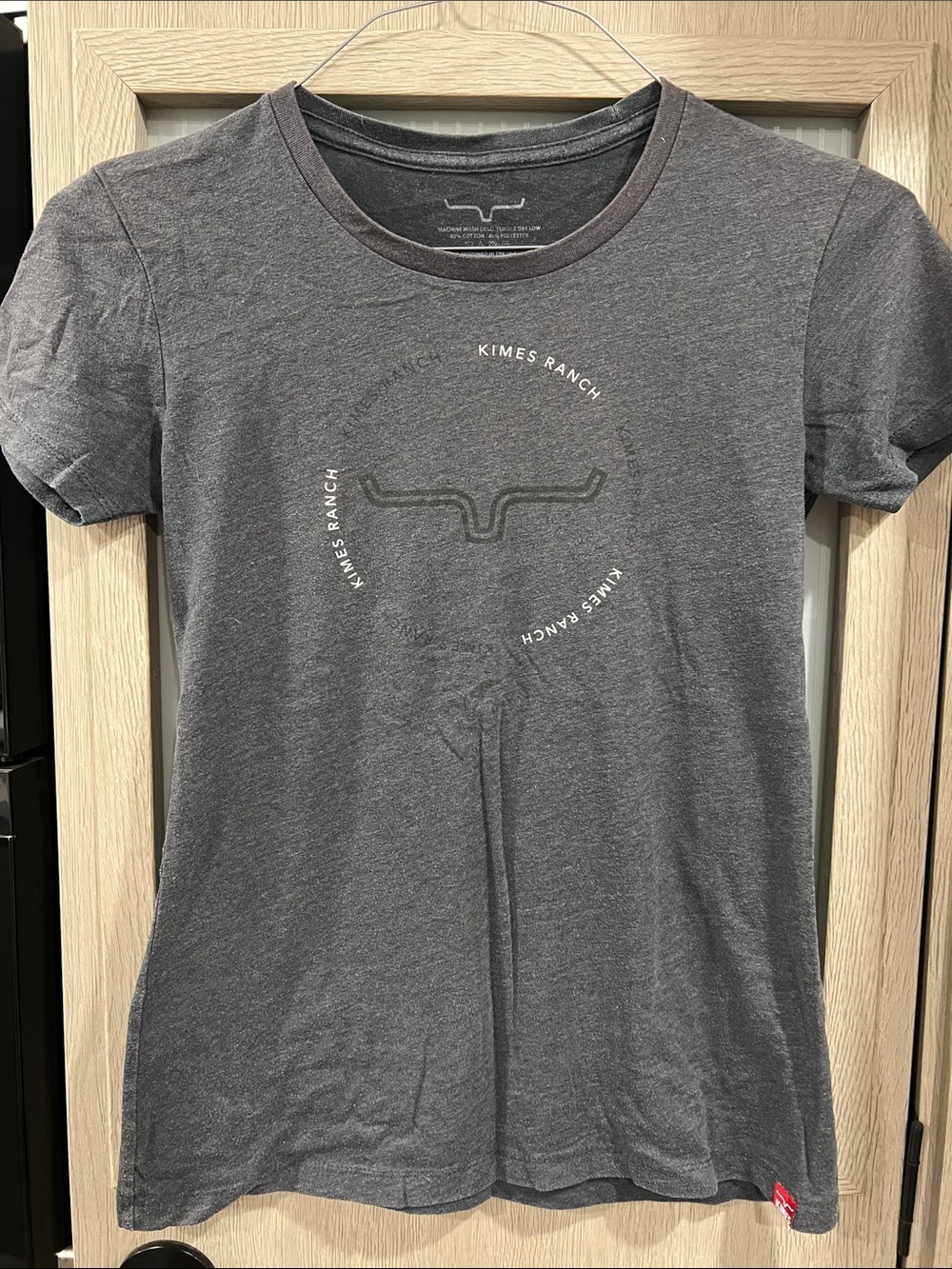Kimes Ranch Women's Gray Short Sleeve Logo Tee